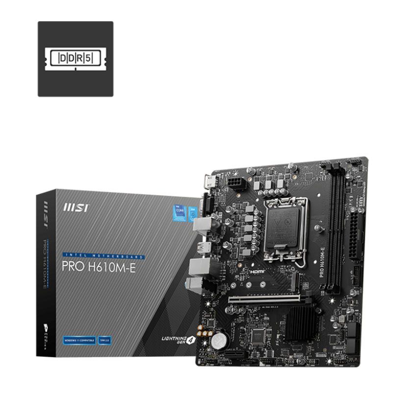 MB MSI PRO H610M-E