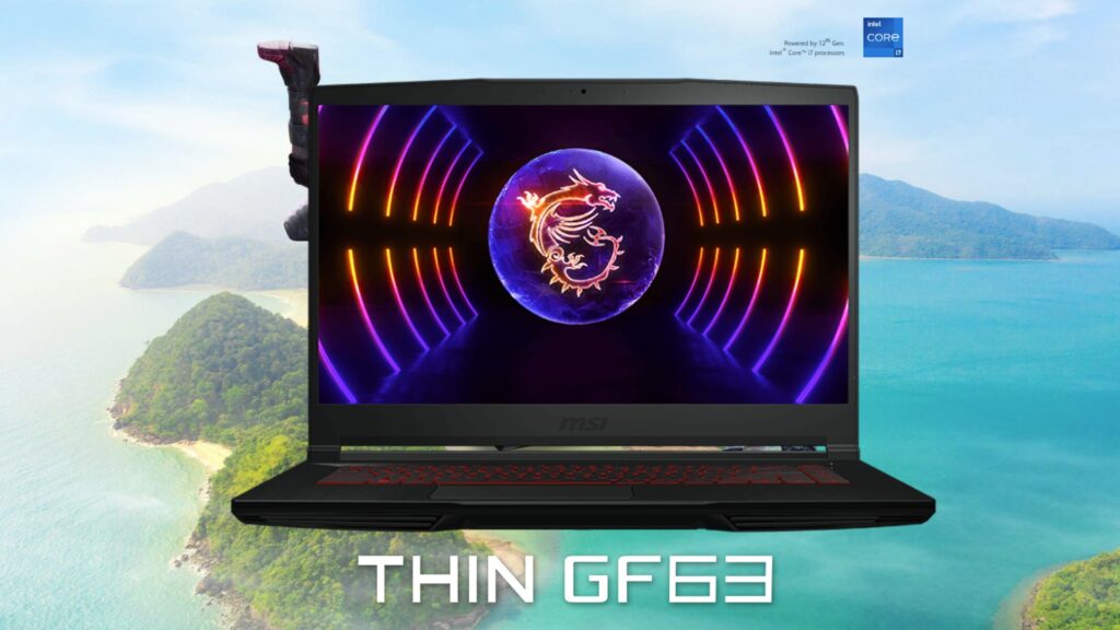 LP MSI Thin GF63 12UCX-1274KH (used)