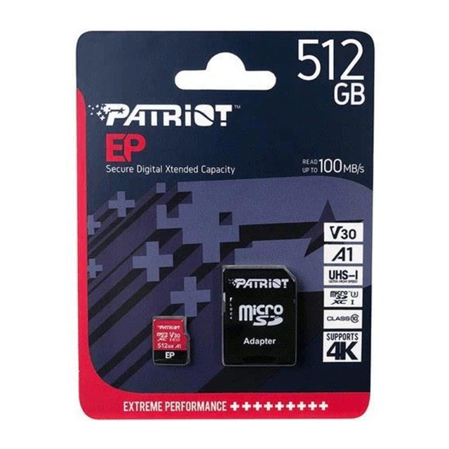 SD & Micro SD card 512G Patriot EP