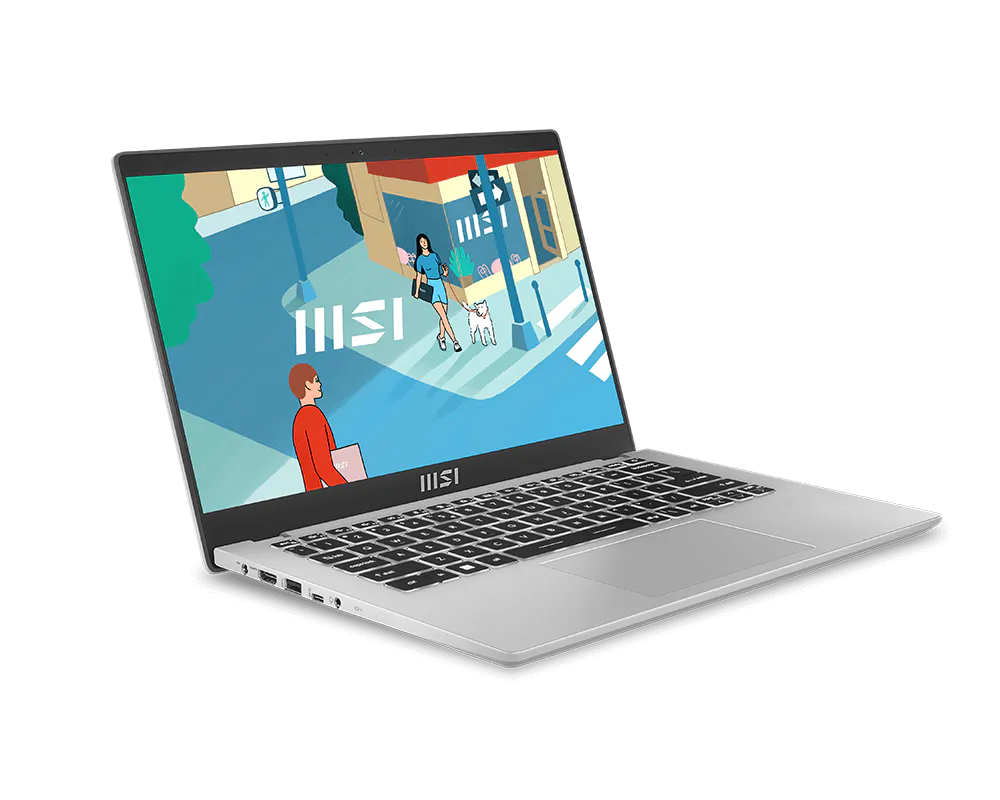 LP (used) MSI Modern 14 - C13M silver