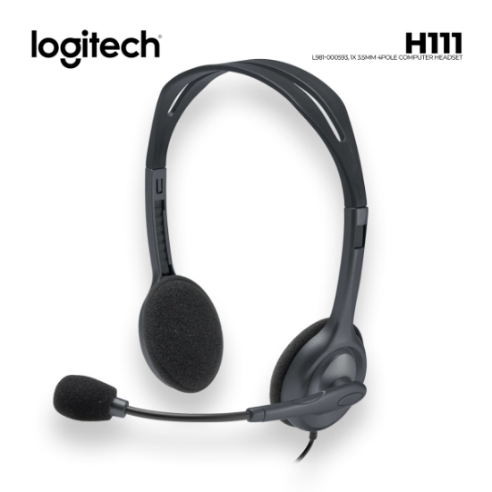 Logitech H111 Stereo Headset 3.5mm