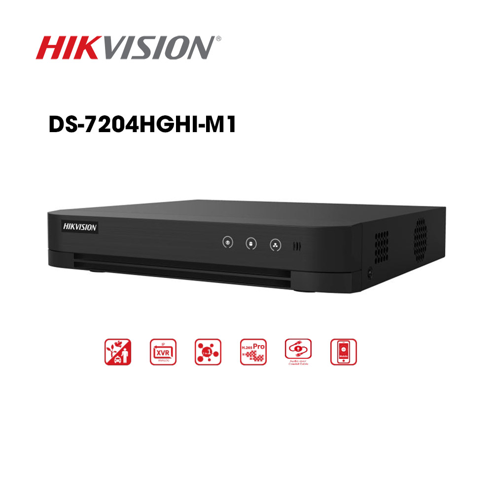 HIKVISION DVR 4CH DS-7204HGHI-M1