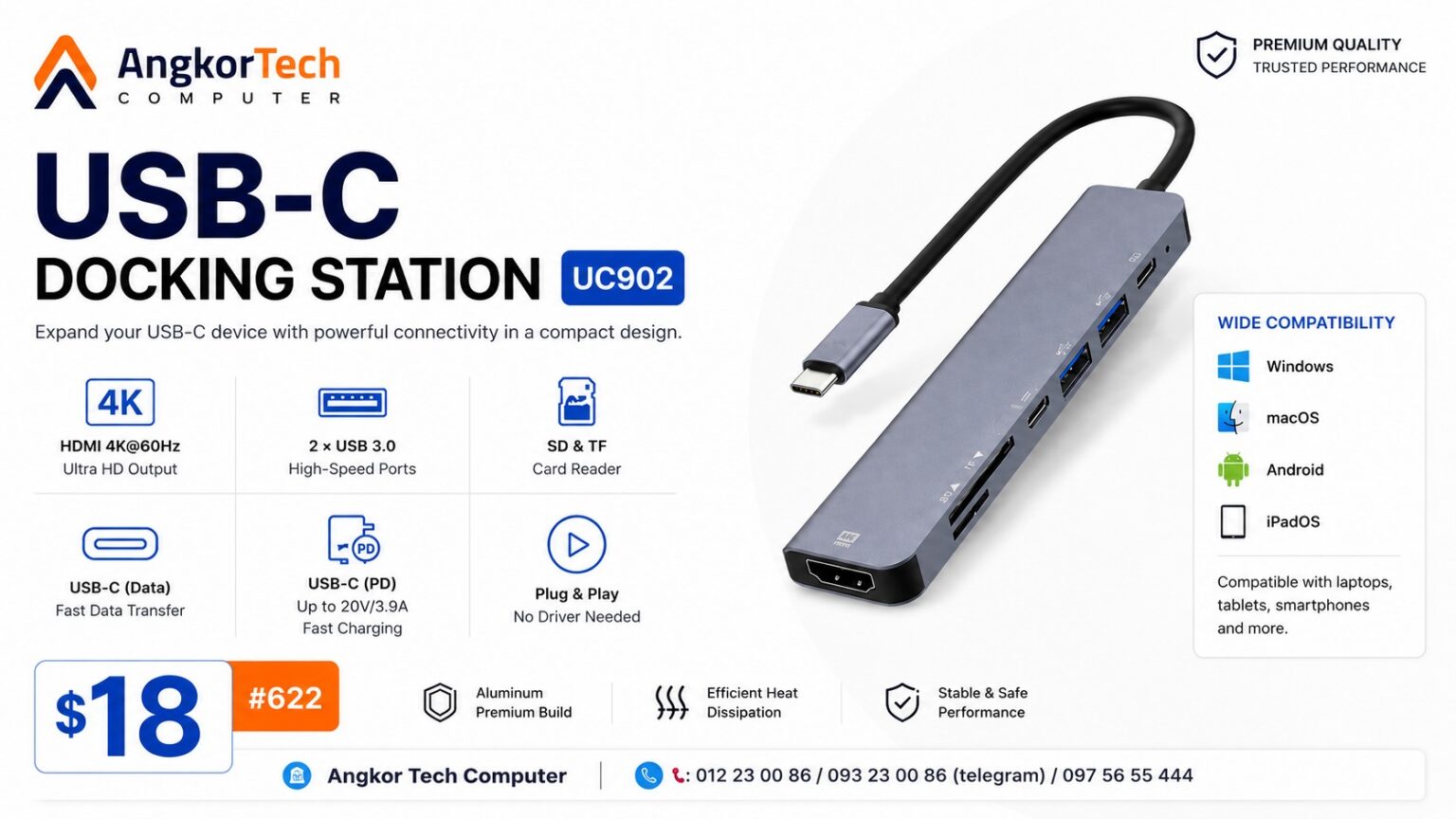 USB-C Docking Station UC902