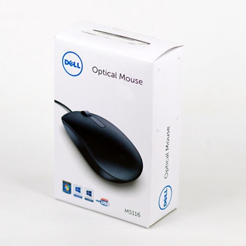 Mouse Dell MS116 Wired USB