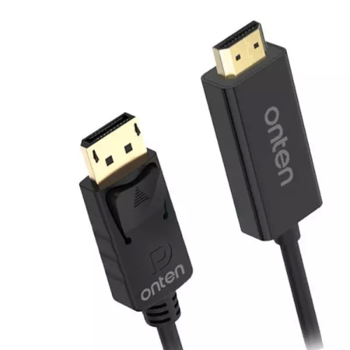 DP TO HDMI ONTEN OTN-DP302 (DisplayPort to HDMI Cable)