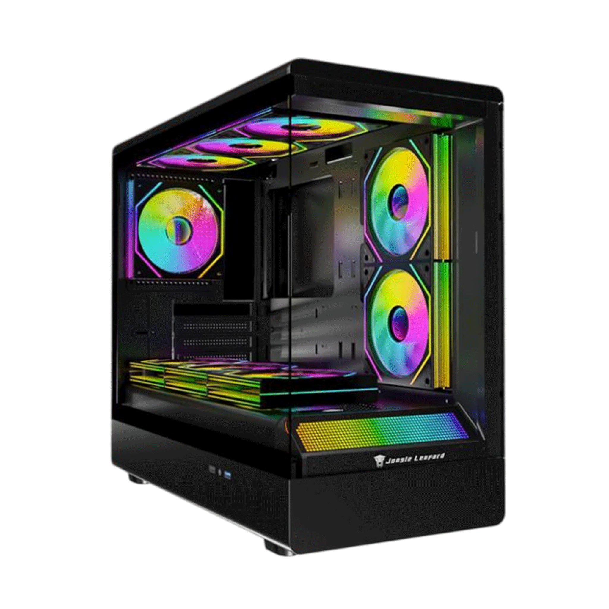 Case JUNGLE LEOPARD MS-01 BLACK