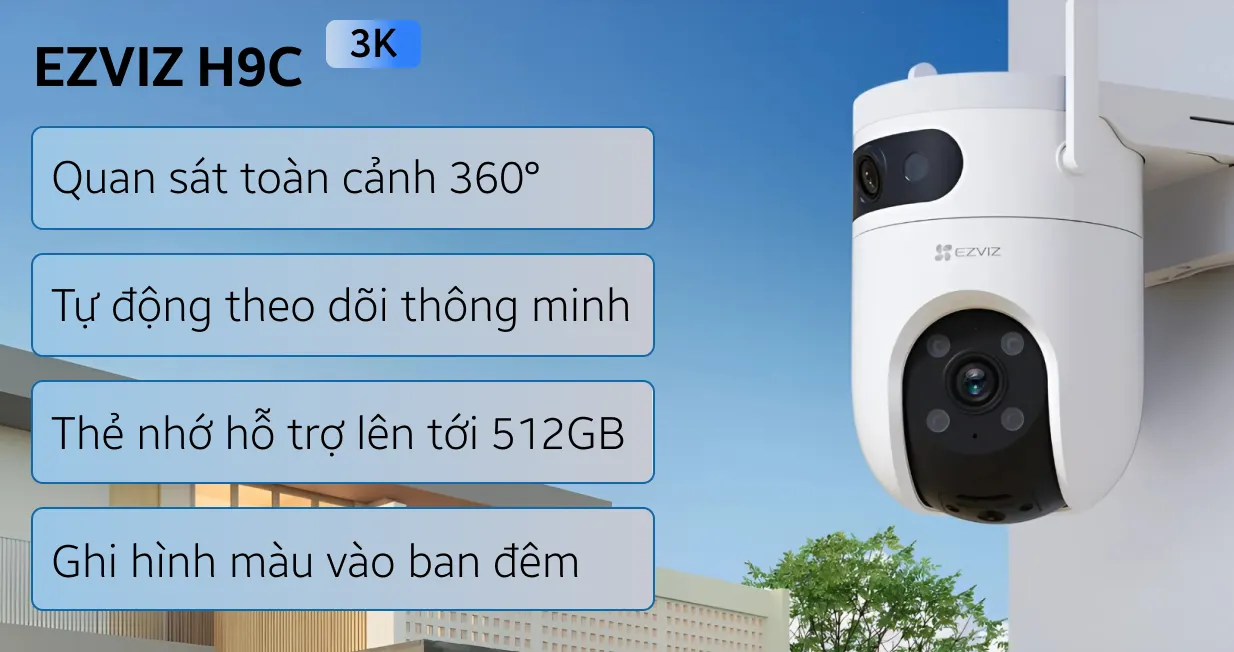 Camera EZVIZ H9c-3K
