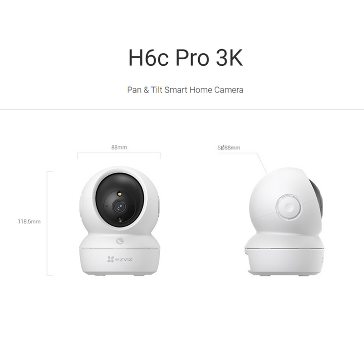 Camera EZVIZ H6C PRO 3K